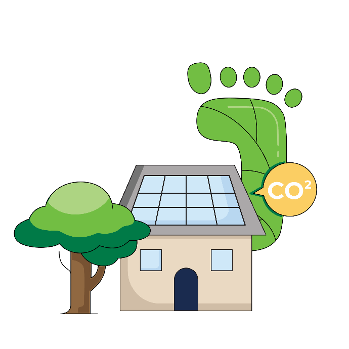 Eco-friendly home Eco-friendly house icon