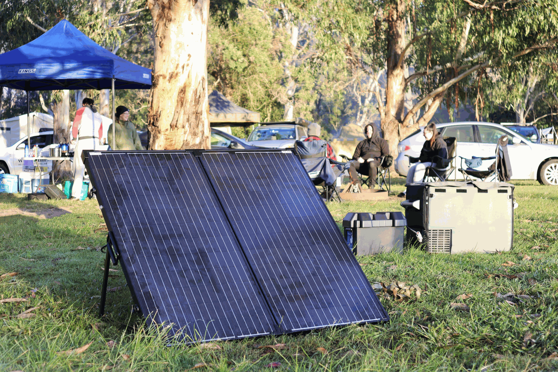 Alvolta Solarcase at Campsite Alvolta Solarcase at Campsite