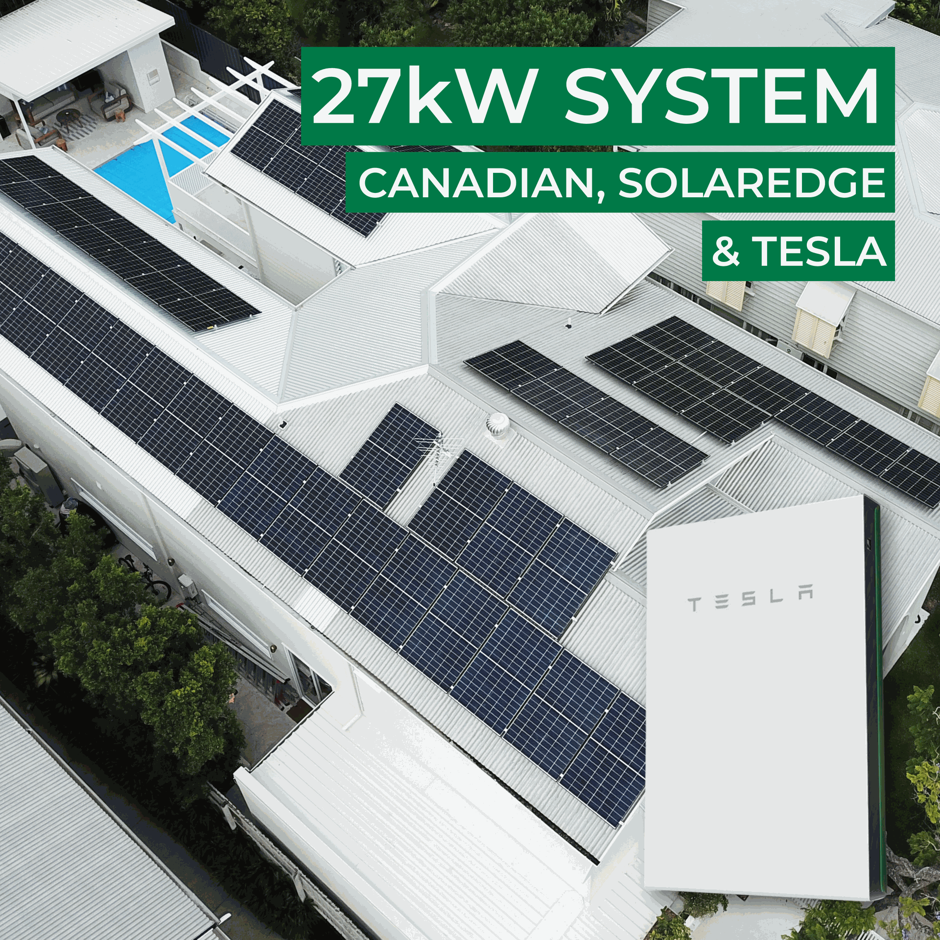 Clayfield Solar Hybrid System with Tesla Powerwall