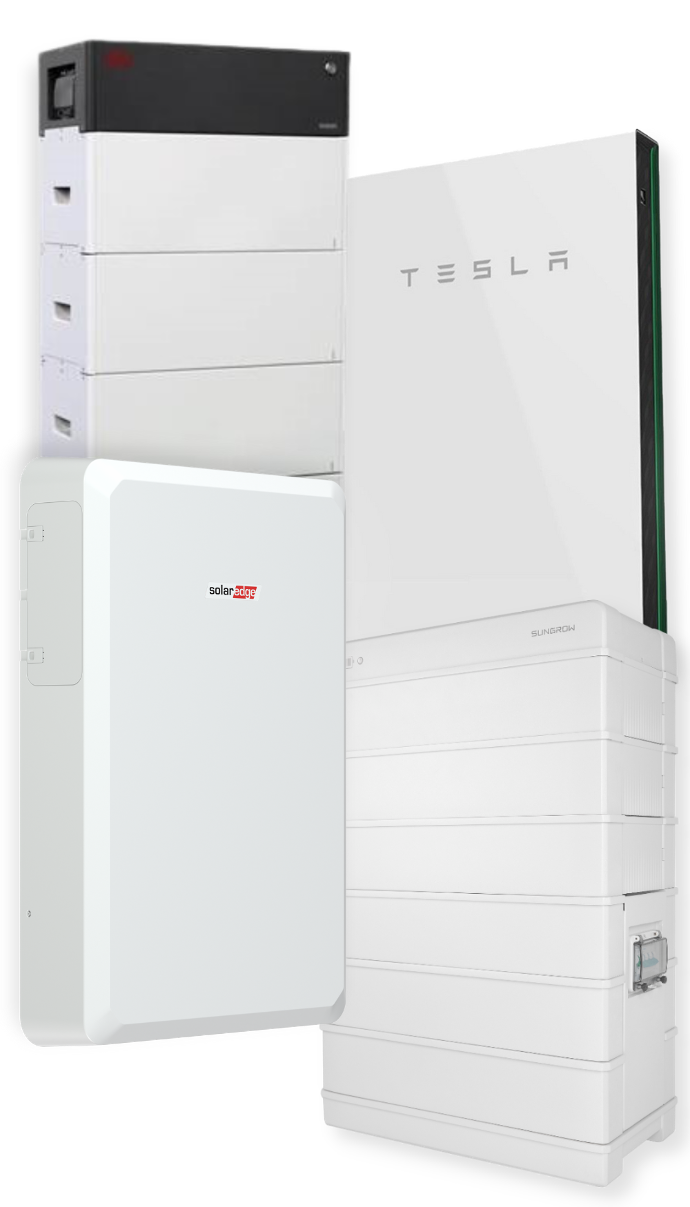 Solar Batteries Solar Batteries for Homes and Businesses Including Tesla Powerwall, SolarEdge Home Battery, Sungrow Battery, and BYD Batteries.