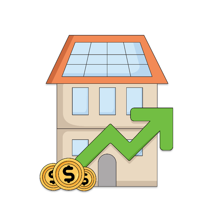 Increased property value Increased property value icon