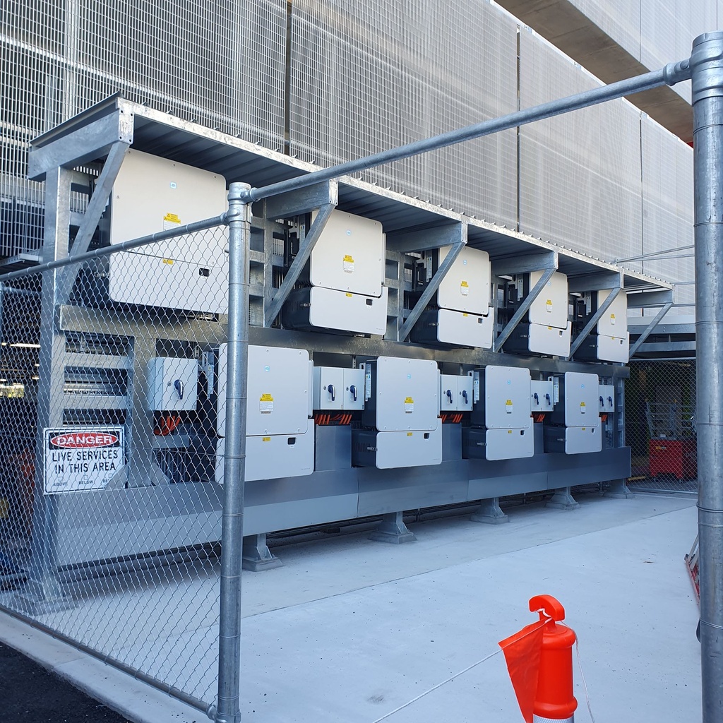 Brisbane Airport Multi-Level Carpark Solar Installation