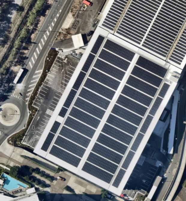 Brisbane Airport Multi-Level Carpark Solar Installation