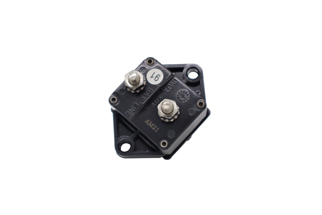 Carling Push-to-Reset Panel Mount Circuit Breaker – 12V 20 Amp – For RV & Marine