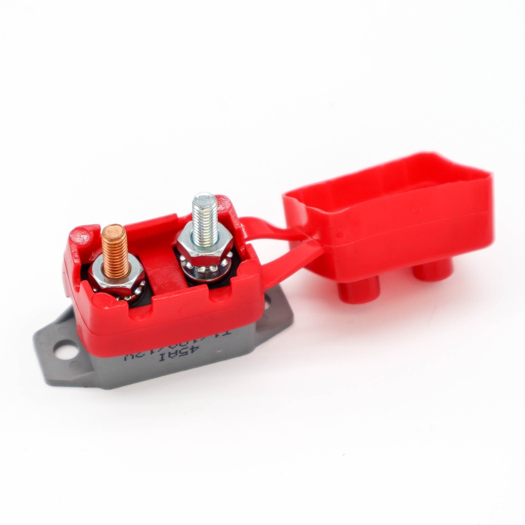 Auto-Reset Circuit Breaker 20A W/Red Cover
