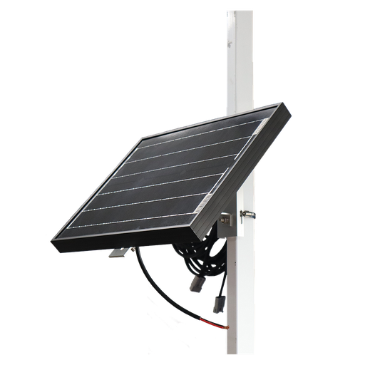 [AMB-101] Alvolta Single Panel 20W Pole Mount Kit