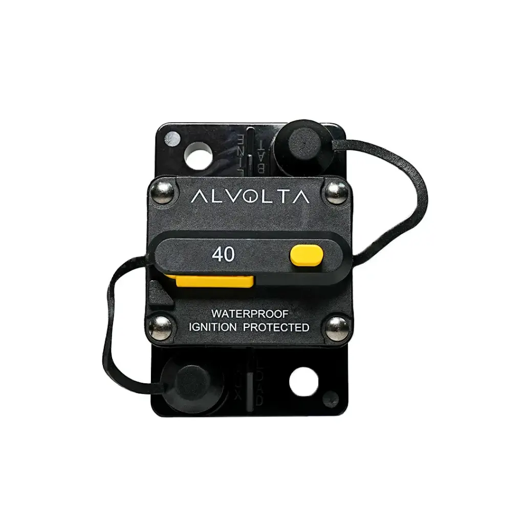 Alvolta 40A Surface Manual Reset Circuit Breaker  