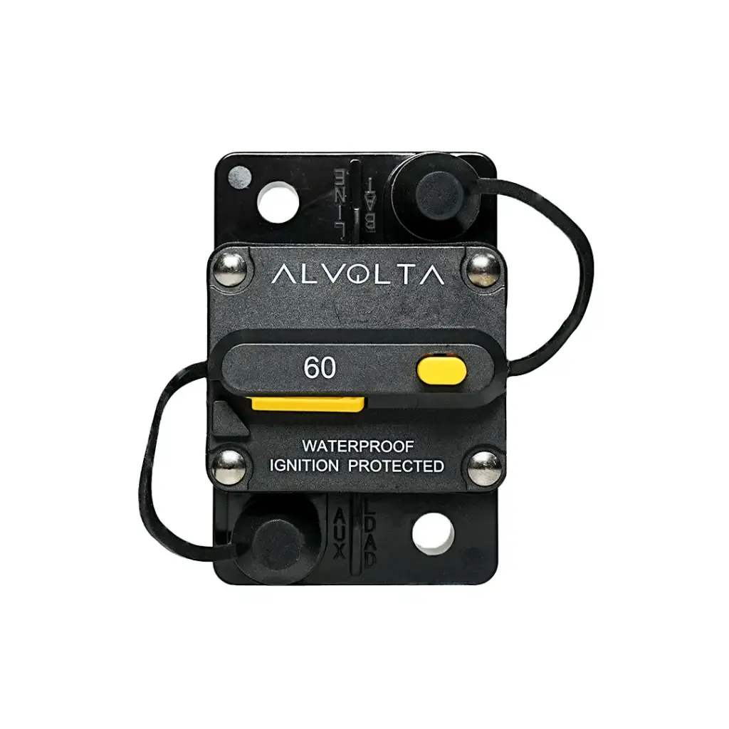 Alvolta 60A Surface Manual Reset Circuit Breaker    