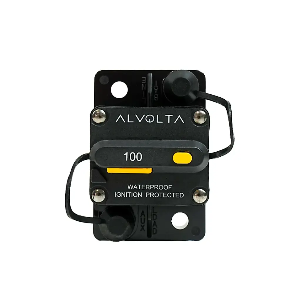 Alvolta 100A Surface Manual Reset Circuit Breaker