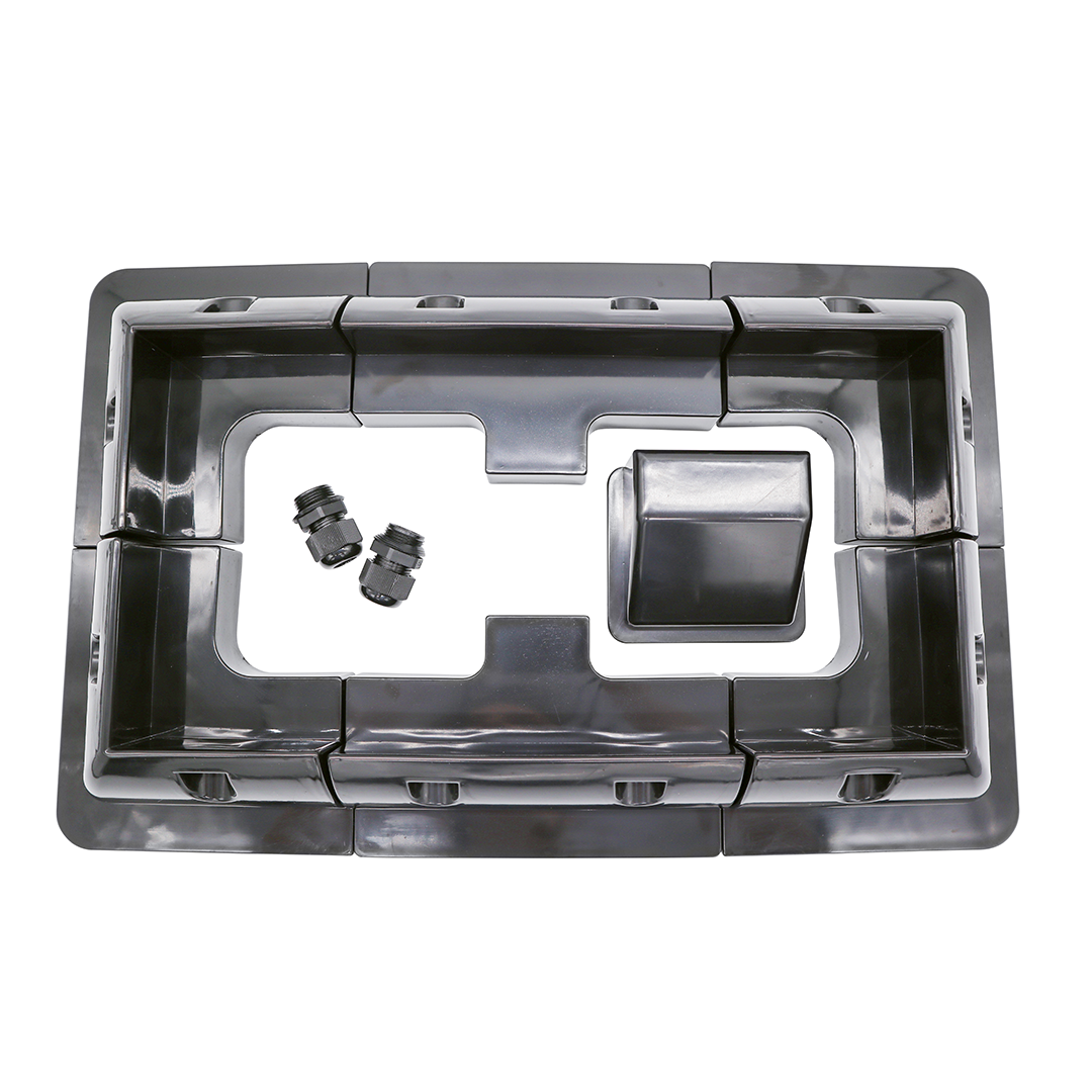 Alvolta Black 7 Piece Solar Panel Mounting Kit