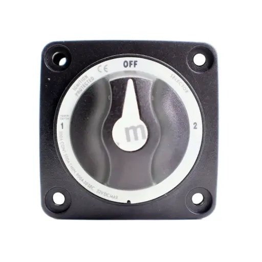 [AS323003B] Alvolta 3 Position 300A Mini Battery Switch (Black)