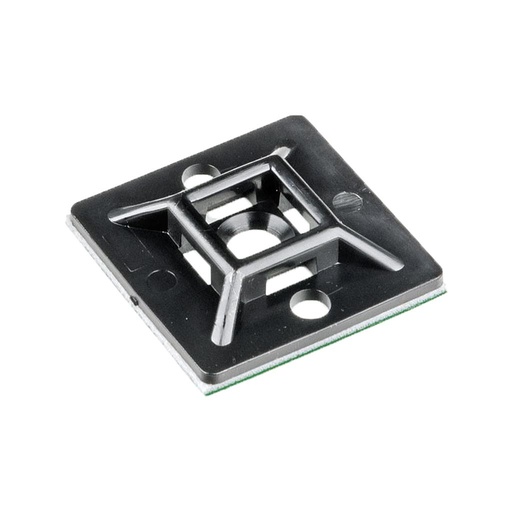 Alvolta Adhesive Cable Tie Mounts 19mm (100 Pack)